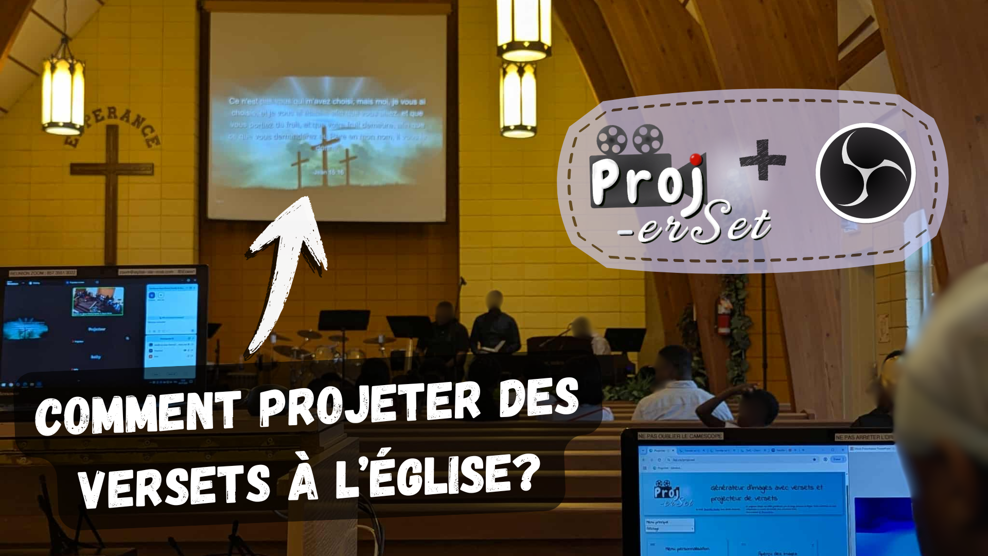 Comment projeter des versets